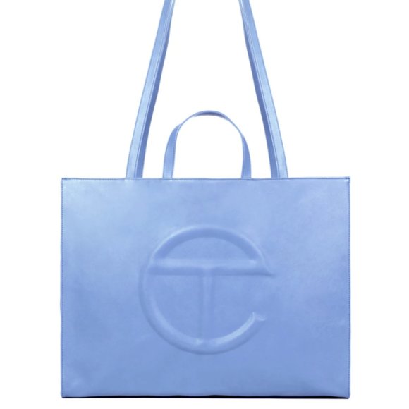 Telfar Large Cerulean Shopping Bag - Picture 1 of 3